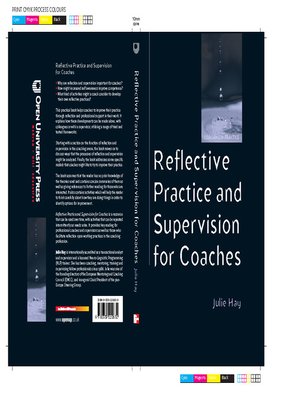 cover image of Reflective Practice and Supervision for Coaches